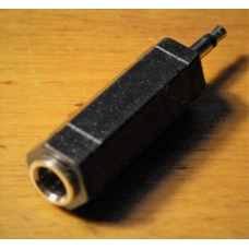 Audio adapter 6,3 mm (1/4 inch) Female to  3,5 mm (1/8 ") Male  stereo jack to mini plug 