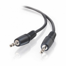 3,5 mm audio cable male-male mini-jack plug stéréo 1,8 M (6' feet) Aux