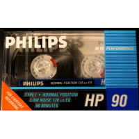Cassette audio normal PHILLIPS HP 90 minutes