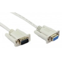 AT DB9 FM female-to-male serial mouse extension cable, data, 10 ' ft feet