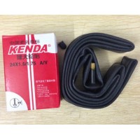 Bicycle tube 24 inch x 1.5/1.75 48mm Schrader valve A/V Kenda