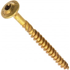 Rugged structural screws 1/4" X 2-1/2 inches T-25 head