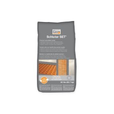 Schluter SET® is a premium unmodified thin-set mortar specifically formulated to use with Schluter® membranes and boards.
