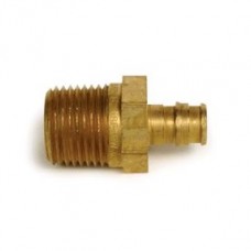 Brass male Coupling Adapter, 1/2 " in. PEX x 1/2" inch threaded  NPT , ProPEX, Lead Free